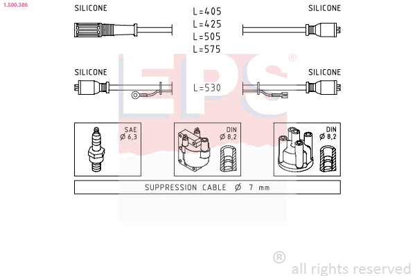Ignition Cable Kit (1.500.386)