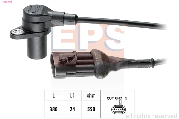 Sensor, crankshaft pulse (1.953.097)