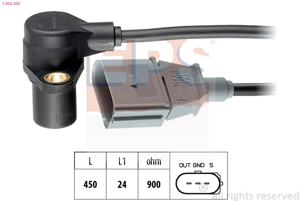 Sensor, crankshaft pulse (1.953.205)
