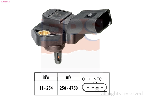 Air Pressure Sensor, altitude adaption (1.993.012)