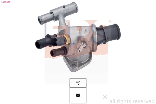 Thermostat, coolant (1.880.566)