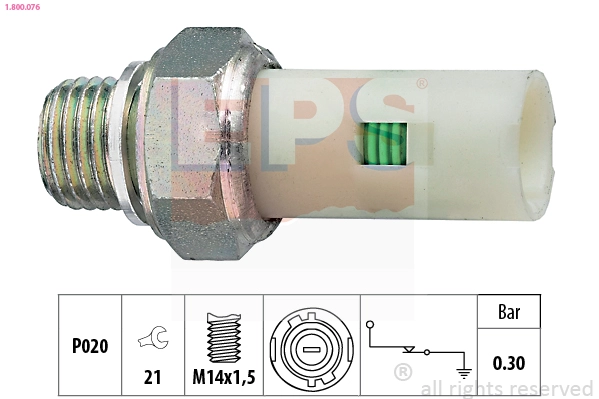 Oil Pressure Switch (1.800.076)