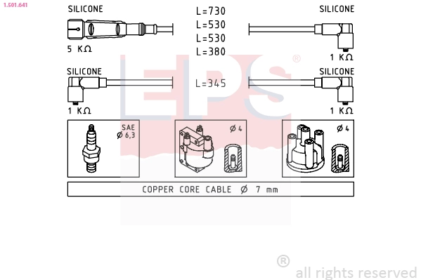 Ignition Cable Kit (1.501.641)