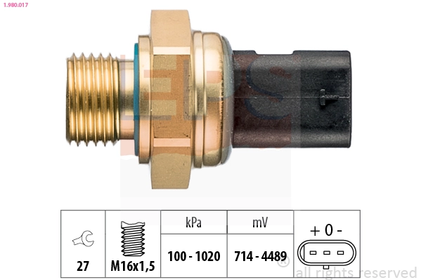 Sensor, oil pressure (1.980.017)