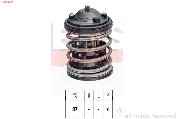 Thermostat, coolant (1.880.762S)
