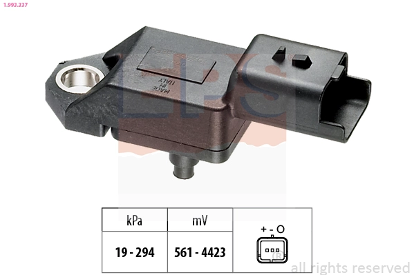 Air Pressure Sensor, altitude adaption (1.993.337)