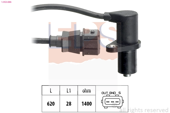 Sensor, camshaft position (1.953.086)