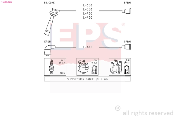 Ignition Cable Kit (1.499.028)