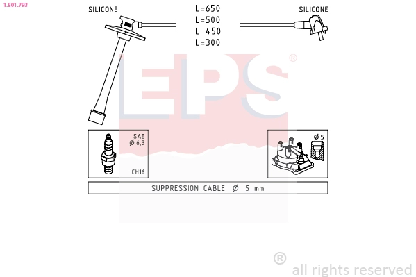 Ignition Cable Kit (1.501.793)