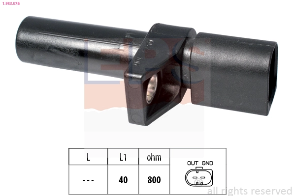 Sensor, crankshaft pulse (1.953.578)