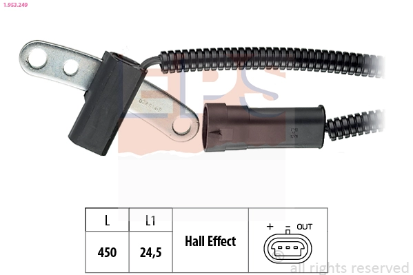 Sensor, RPM (1.953.249)