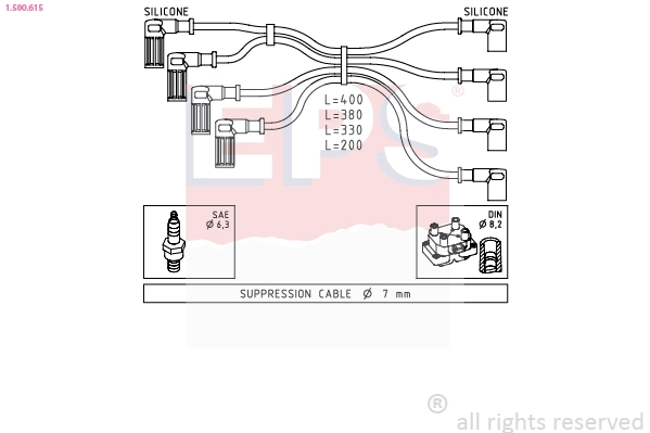Ignition Cable Kit (1.500.615)