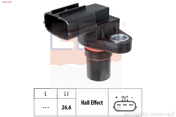 Sensor, crankshaft pulse (1.953.337)