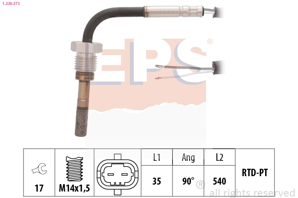 Sensor, exhaust gas temperature (1.220.373)