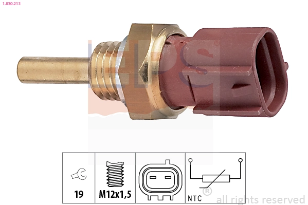 Sensor, coolant temperature (1.830.213)