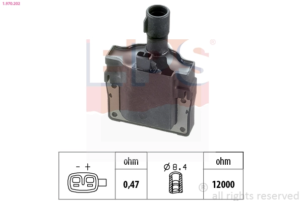 Ignition Coil (1.970.202)