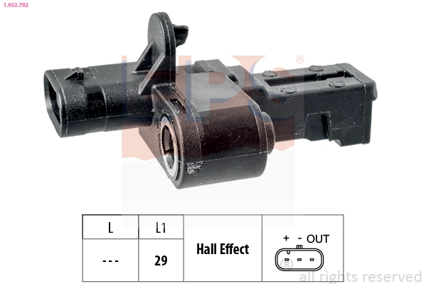Sensor, crankshaft pulse (1.953.792)