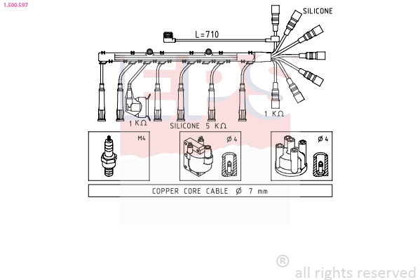 Ignition Cable Kit (1.500.597)