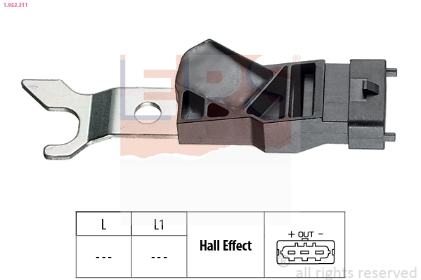 Sensor, camshaft position (1.953.311)