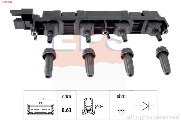 Ignition Coil (1.970.509)