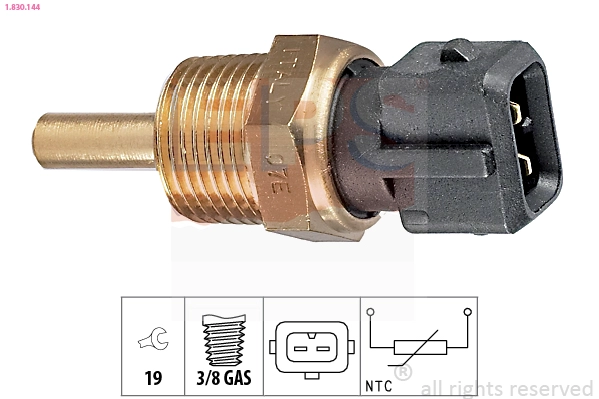 Sensor, oil temperature (1.830.144)