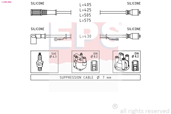 Ignition Cable Kit (1.500.466)