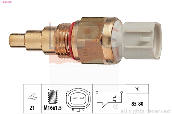Temperature Switch, radiator fan (1.850.109)