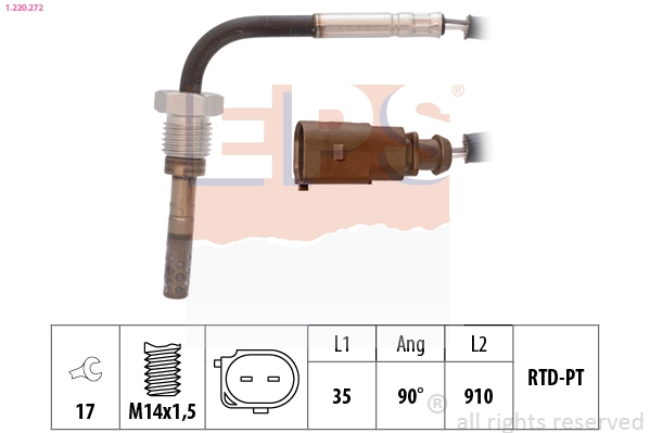 Sensor, exhaust gas temperature (1.220.272)