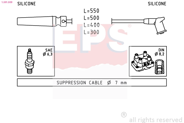 Ignition Cable Kit (1.501.509)