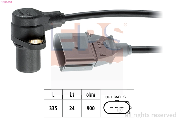Sensor, crankshaft pulse (1.953.398)