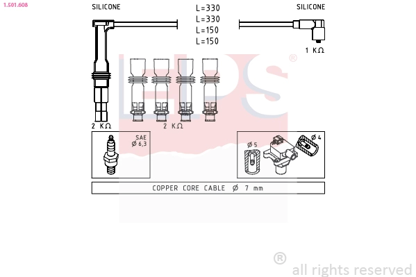 Ignition Cable Kit (1.501.608)