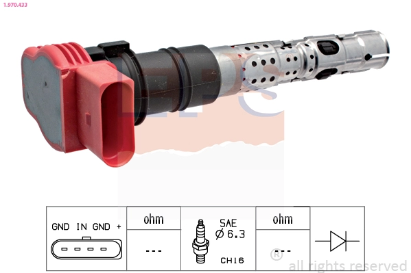 Ignition Coil (1.970.433)