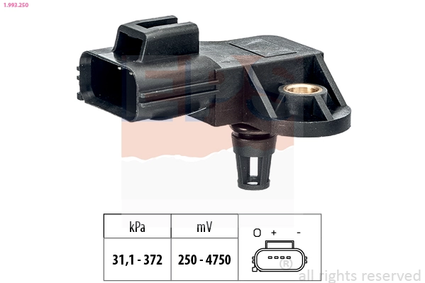 Air Pressure Sensor, altitude adaption (1.993.250)