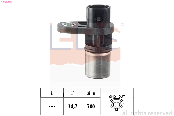 Sensor, crankshaft pulse (1.953.292)