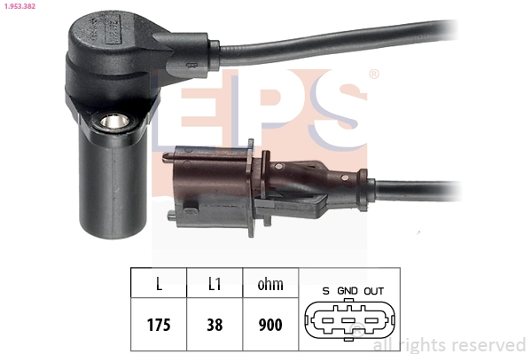 Sensor, crankshaft pulse (1.953.382)