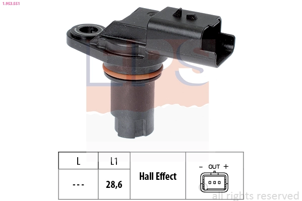 Sensor, camshaft position (1.953.551)