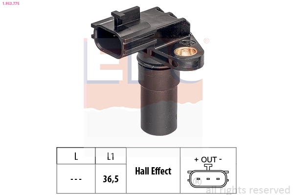 Sensor, RPM (1.953.775)