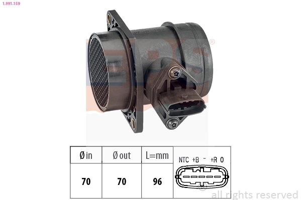 Mass Air Flow Sensor (1.991.159)