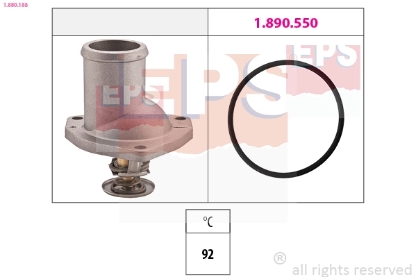 Thermostat, coolant (1.880.188)