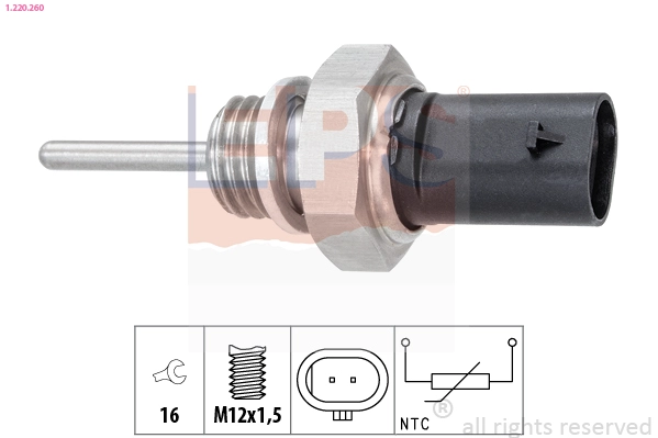 Sensor, exhaust gas temperature (1.220.260)