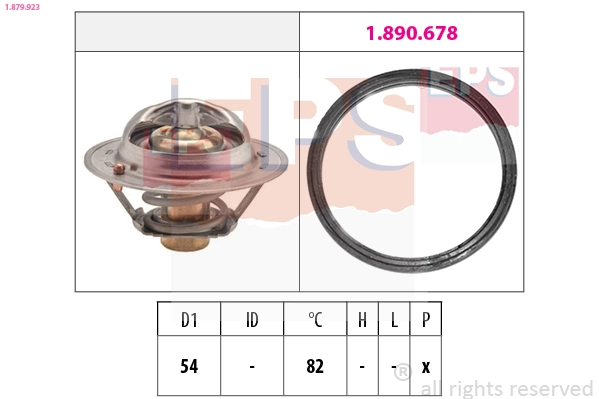 Thermostat, coolant (1.879.923)