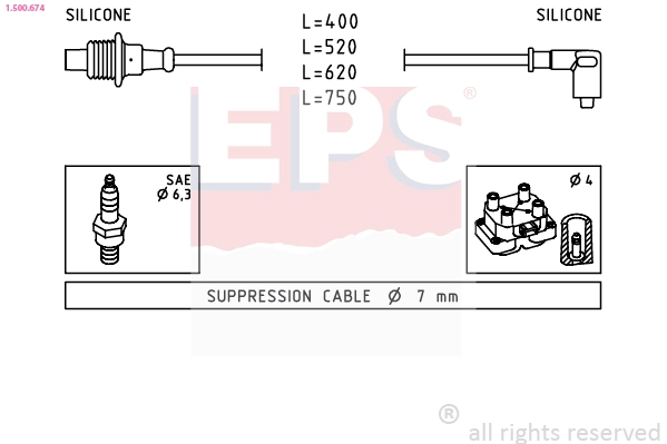 Ignition Cable Kit (1.500.674)