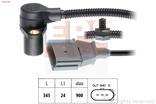 Sensor, crankshaft pulse (1.953.287)