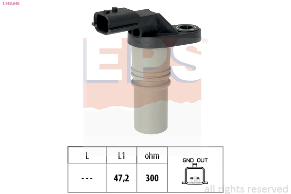 Sensor, crankshaft pulse (1.953.646)