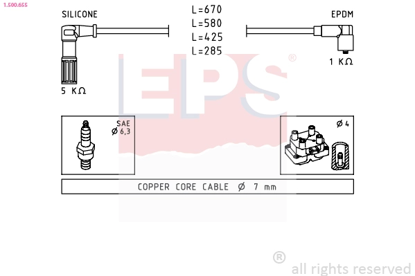 Ignition Cable Kit (1.500.655)