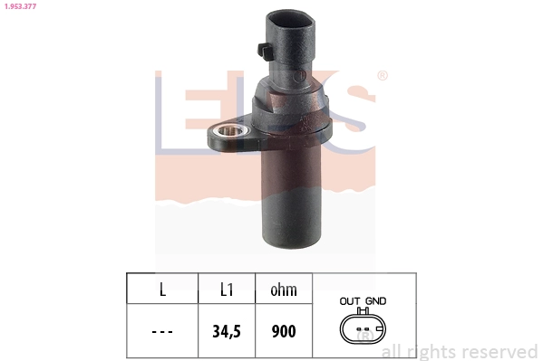 Sensor, crankshaft pulse (1.953.377)