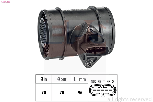 Mass Air Flow Sensor (1.991.289)