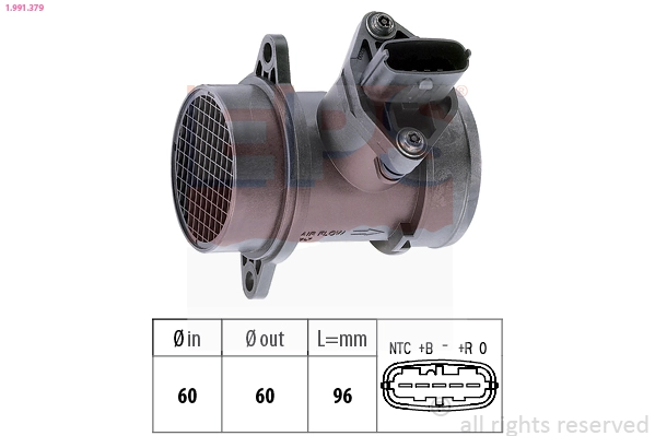 Mass Air Flow Sensor (1.991.379)
