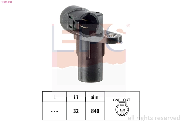 Sensor, crankshaft pulse (1.953.291)