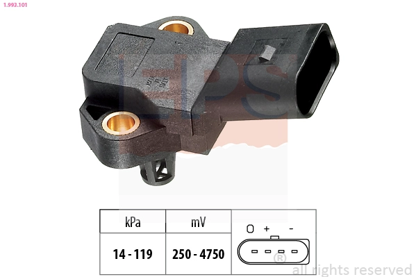 Air Pressure Sensor, altitude adaption (1.993.101)